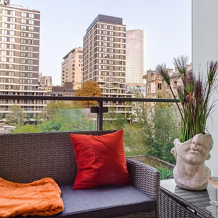 Апартаменты Luxury In Platinum Tower Варшава