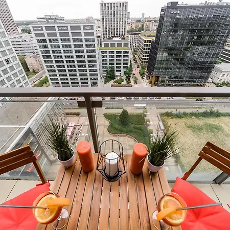 Luxury In Platinum Tower Апартаменты Варшава